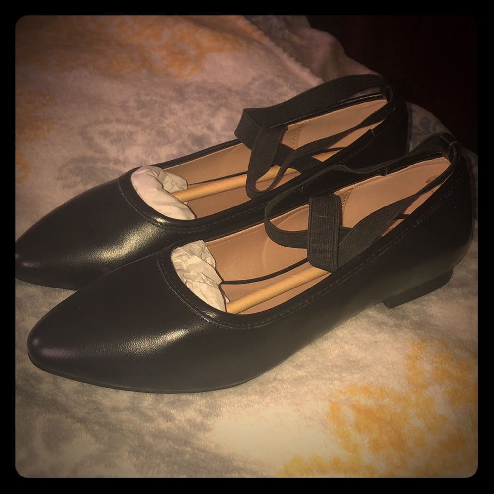 Cushion walk Black Flats